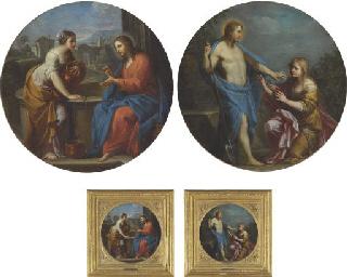 Christ and the woman of Samaria; and Noli me Tangere (2) by Placido Costanzi - Auction record, sale price, and art valuation. Compare with similar artists and explore comparable artworks.